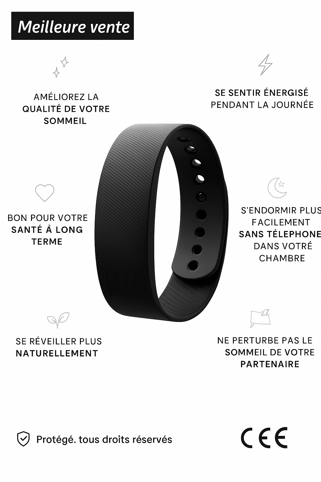 Bracelet réveil SUNUP