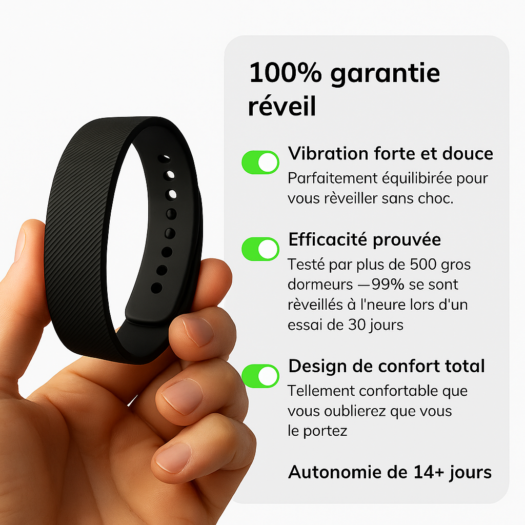 Bracelet réveil SUNUP